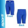 Sporti Boys' Swim Jammers, HydroLast Chlorine-Resistant Jammer Swimsuit, 4-Way Stretch UPF50+, Flatlock No-Chafe Seams, Drawstring Fit, Durable Racing Shorts for Training & Competition - Royal - 26 view 4
