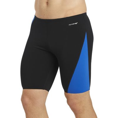 Sporti HydroLast Splice Jammer Swimsuit - Black/Royal - 28