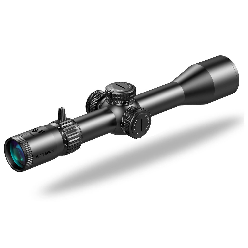 Swampfox Warhawk FFP Precision Riflescope, 5-25x56 MOA Illuminated 34mm