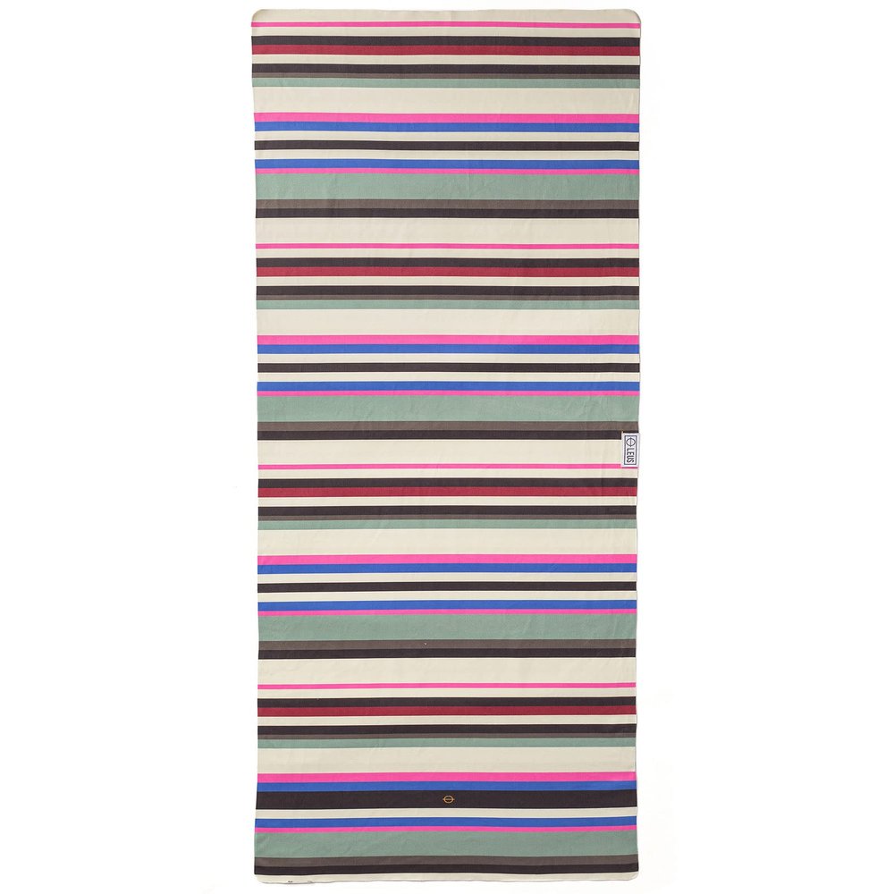 LEUS Yoga ECO Towel - Non-Slip Quick-Drying Recycled Microfiber Towel for Hot Yoga, Pilates, and Fitness - Alpaca