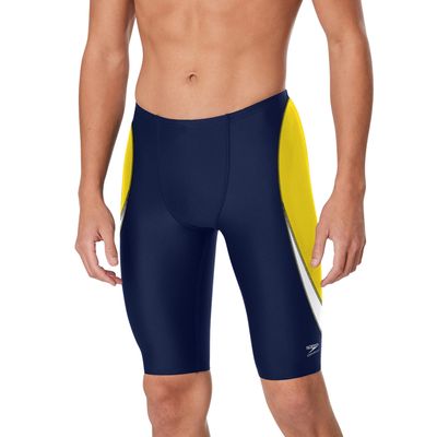 Speedo Men's Swimsuit Jammer Endurance+ Splice Team Colors