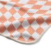 LEUS Golf ECO Towel - Quick Drying, Recycled Material  with Center Slit for Hanging Over Clubs - Terracotta view 4