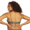 Sporti x Stef Corgel Daydream Palm Shadow Strappy Triangle Bikini Top - Black Sand - Large view 3
