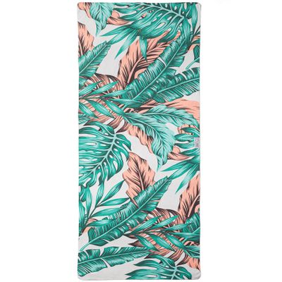 LEUS Yoga ECO Towel - Non-Slip Quick-Drying Recycled Microfiber Towel for Hot Yoga, Pilates, and Fitness - Jungle Fever
