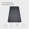 Stakt  Foldable Multi-Purpose Fitness & Yoga Mat with Patented Design, Workout Mat with Non-Slip Surface, Portable & Lightweight, For Studio or Home Use, As Seen on Shark Tank (Iron) view 2
