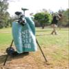 LEUS Golf ECO Towel - Quick Drying, Recycled Material  with Center Slit for Hanging Over Clubs - Anti Golf Golf Club view 4