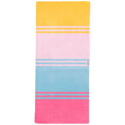 LEUS Yoga ECO Towel Non-Slip Quick-Drying Recycled Microfiber Towel for Hot Yoga, Pilates, & Fitness Zuma 68" x 24"