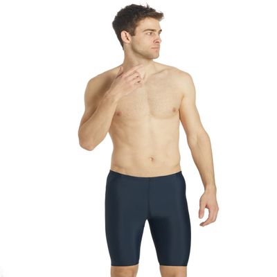 iSwim Men's Athletic Essential Jammer Swimsuit - Navy - 34