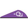 Q2i Archery Rapt-X Arrow Vanes-High-Profile Fletching Vanes with Tri-Fusion Vane Adhesion Technology for Superior Flight Stability & Control Archery 100pk (Violet) view 1