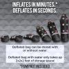 Ground & Pound Heavy Duty Rebound Workout Bag - 69" Tall, Black with Red Targets - 70lbs. for Kickboxing, Punching, Kicking view 3