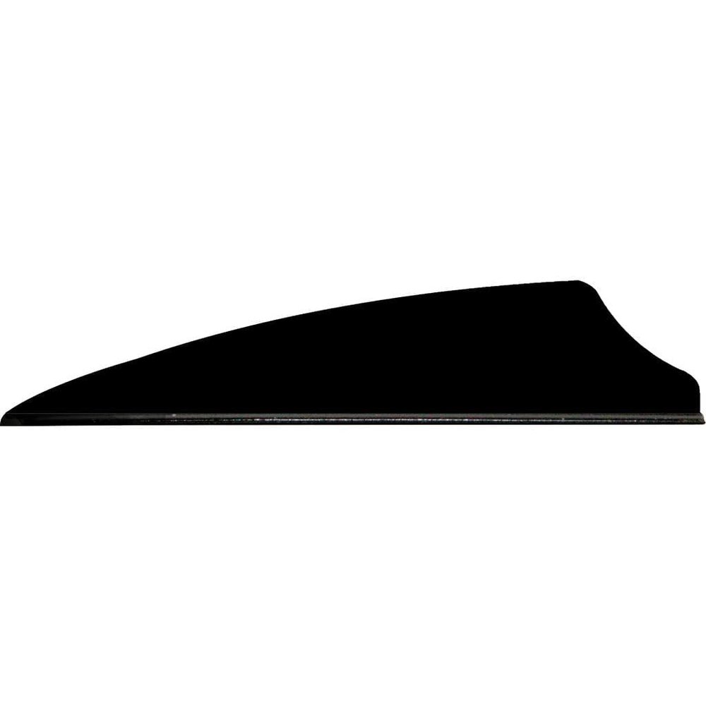 Q2i Q06041 Fusion-XI 100 Pack 2.5" Black Archery Arrow Vanes