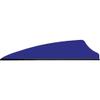 Q2i Q06042 Fusion-XI 100 Pack 2.5" Blue Archery Arrow Vanes view 1