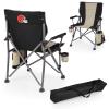 Picnic TIME NFL Cleveland Browns Outlander Folding Camping Chair with Cooler, Heavy Duty Beach Chair, (Black) view 1