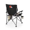 Picnic TIME NFL Cleveland Browns Outlander Folding Camping Chair with Cooler, Heavy Duty Beach Chair, (Black) view 3