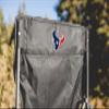 Picnic TIME NFL Houston Texans Outlander Folding Camping Chair with Cooler, Heavy Duty Beach Chair, (Black) view 2