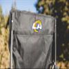 Picnic TIME NFL Los Angeles Rams Outlander Folding Camping Chair with Cooler, Heavy Duty Beach Chair, (Black) view 2