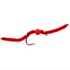 24 Bead Head San Juan Worm Wet Nymph Trout Fly Fishing Flies Assortment | Fly Size: #8, #10, #12, #14 view 3