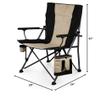 Picnic TIME NFL Green Bay Packers Big Bear XXL Camp Chair with Cooler, Heavy Duty Beach Chair, 500 lb Capacity Camping Chair with Carry Bag, (Black) view 3
