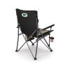 Picnic TIME NFL Green Bay Packers Big Bear XXL Camp Chair with Cooler, Heavy Duty Beach Chair, 500 lb Capacity Camping Chair with Carry Bag, (Black) view 4