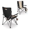 Picnic TIME NFL Denver Broncos Big Bear XXL Camp Chair with Cooler, Heavy Duty Beach Chair, 500 lb Capacity Camping Chair with Carry Bag, (Black) view 1