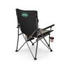 Picnic TIME NFL New York Jets Big Bear XXL Camp Chair with Cooler, Heavy Duty Beach Chair, 500 lb Capacity Camping Chair with Carry Bag, (Black) view 4