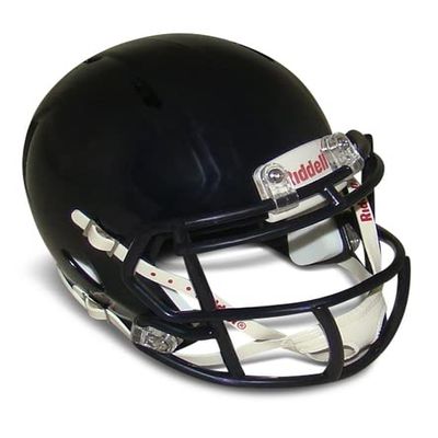 Navy Blue Blank Riddell Revolution Speed Mini Football Helmet (Decorative Mini Helmet - NOT Wearable - Does NOT FIT Any Human Head)