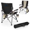 Picnic TIME NFL Carolina Panthers Outlander Folding Camping Chair with Cooler, Heavy Duty Beach Chair, (Black) view 1