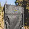Picnic TIME NFL Los Angeles Chargers Outlander Folding Camping Chair with Cooler, Heavy Duty Beach Chair, (Black) view 2