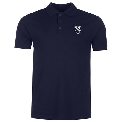 L8502-LXYB Polo Shirts for Men Army 1st Cavalry Division Embroidered Short Sleeve Mens Polo Shirts (Navy,XL,X-Large)
