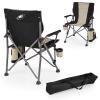 Picnic TIME NFL Philadelphia Eagles Outlander Folding Camping Chair with Cooler, Heavy Duty Beach Chair, (Black) view 1