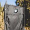 Picnic TIME NFL Philadelphia Eagles Outlander Folding Camping Chair with Cooler, Heavy Duty Beach Chair, (Black) view 2