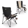 Picnic TIME NFL New Orleans Saints Big Bear XXL Camp Chair with Cooler, Heavy Duty Beach Chair, 500 lb Capacity Camping Chair with Carry Bag, (Black) view 1