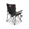 Picnic TIME NFL San Francisco 49ers Big Bear XXL Camp Chair with Cooler, Heavy Duty Beach Chair, 500 lb Capacity Camping Chair with Carry Bag, (Black) view 4