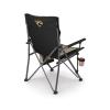 Picnic TIME NFL Jacksonville Jaguars Big Bear XXL Camp Chair with Cooler, Heavy Duty Beach Chair, 500 lb Capacity Camping Chair with Carry Bag, (Black) view 4