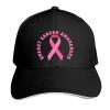 Breast Cancer Awareness Pink Ribbon Baseball Cap for Men & Women Fashion Dad Hats Unisex Adult Trucker Hat Curved Brim Baseball Hat Adjustable view 1