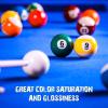 52.5mm Adult Billiard Ball P Ball Set Full Size American Standard Billiard Ball Set 16 Ball Durable Synthetic Resin P Ball view 3