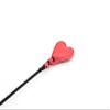 chenyesun Riding Horse Crop, Leather Whip Equestrianism Horse Crop Red Heart Horse Whip Leather Equestrian Jump Bat for Outdoor Sport view 4