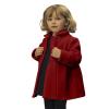 Toddler Girls Winter Windproof Coat Jacket Kids Warm Fleece Outerwear Jacket Kids Girls Winter Coat (Red, 6-7 Years) view 1