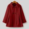 Toddler Girls Winter Windproof Coat Jacket Kids Warm Fleece Outerwear Jacket Kids Girls Winter Coat (Red, 6-7 Years) view 2