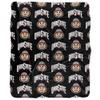The Ohio State University Blanket, 50"x60" Brutus Pattern Silky Touch Sherpa Back Super Soft Throw Blanket view 2