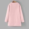 Toddler Girls Winter Windproof Coat Jacket Kids Warm Fleece Outerwear Jacket Jackets Girls (Pink, 5-6 Years) view 3