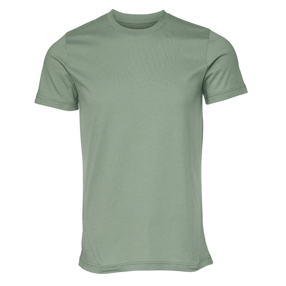 Bella + Canvas Unisex Jersey T-Shirt - SAGE - S