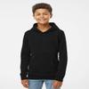 Youth Triblend Fleece Hooded Sweatshirt - Black Triblend - XL view 2