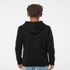 Youth Triblend Fleece Hooded Sweatshirt - Black Triblend - XL view 4