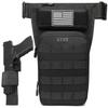 ATBP Motorcycle Tactical Drop Leg Thigh Bag with Holster Handgun Firearm Pistol Bag for Men Hunting Shooting Range Additional 3 Magazine Storage Slots view 1