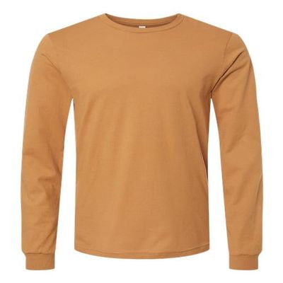 BELLA+CANVAS Unisex Jersey Long Sleeve Tee - Toast