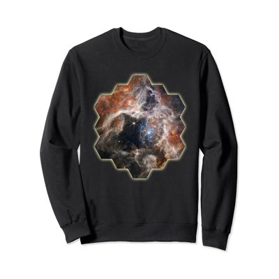 Webb Space Telescope Mirrors Tarantula Nebula Stars JWST Sweatshirt