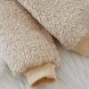 Toddler Kids Plush Coat Warm Cardigan Jacket Baby Boys Girls Autumn Winter Buttons Lightweight Long (Beige, 4-5 Years) view 3