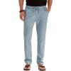 Ymosrh Black Work Pants, Mens Casual Work Pants Workout with Pockets Cotton Joggers Pack Men's Casual Pants Loose Large Elastic Waist Versatile Solid Color Sweatpants Sweats Man (XL, Light Blue) view 2