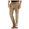 Ymosrh Casual Men's Pants Mens Fall Summer Pants Stretch Waist Pants for Men Waterproof Joggers Sweatpants Tall Slim Pants Loose Large Elastic Cotton Versatile Solid Color (XXL, Coffee) view 1